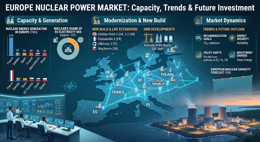The Role of Nuclear Energy in Europe’s Net-Zero and Energy Independence Strategy