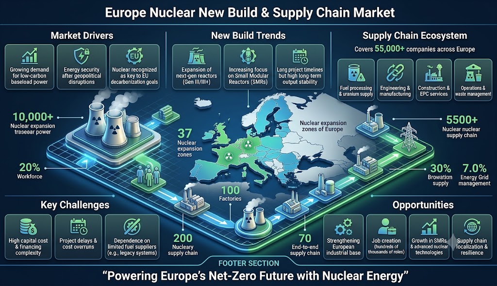 Building Europe’s Clean Energy Future: Nuclear New-Build & Industrial Supply Chains